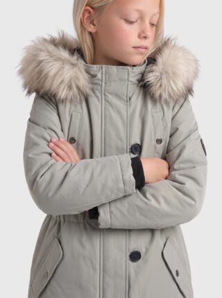 KIDS ONLY Parka "KOGIRIS FUR PARKA OTW NOOS" mit Kapuze Kunstfaser, regular fit