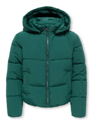 KIDS ONLY Steppjacke "KOGDOLLY SHORT PUFFER JACKET OTW" mit Kapuze mit abnehmbarer Kapuze