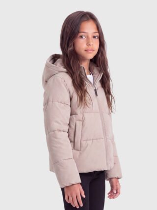 KIDS ONLY Steppjacke "KOGJUTA LIFE SHORT PUFFER OTW NOOS" mit Kapuze