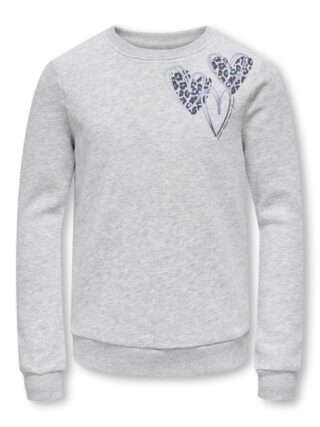 KIDS ONLY Sweatshirt "KOGMARY LIFE L/S O-NECK BOX SWT", mit tollem Folienprint