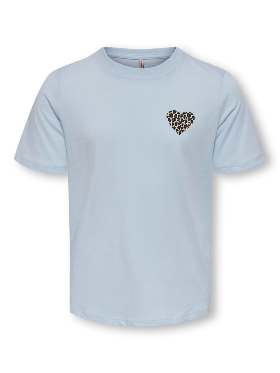KIDS ONLY T-Shirt "KOGREXI STATEM. HEART REG. SS TOP CS JRS"