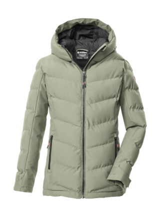 Killtec Steppjacke "KOW 220 GRLS QLTD JCKT" Winddichte, wasserabweisende Kinderjacke mit verstellbaren Bündchen
