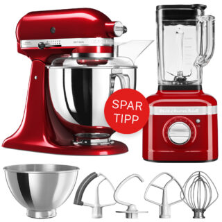 KitchenAid 4,8L Artisan 5KSM175PSECA & Standmixer K400 *Sommer-Deal