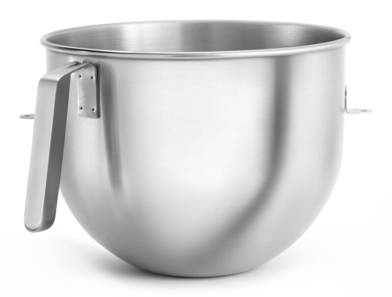 Kitchenaid Edelstahlschüssel mit Griff offen mattiert 6,6l