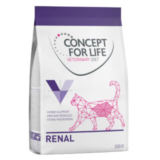 Kombi-Paket: Concept for Life Veterinary Diet Renal - 350 g Trockenfutter + 12 x 85 g Nassfutter