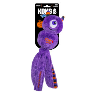 KONG Hundespielzeug Wubba® Halloween-Monster, lila - ca. L 37 x B 9 x H 9 cm