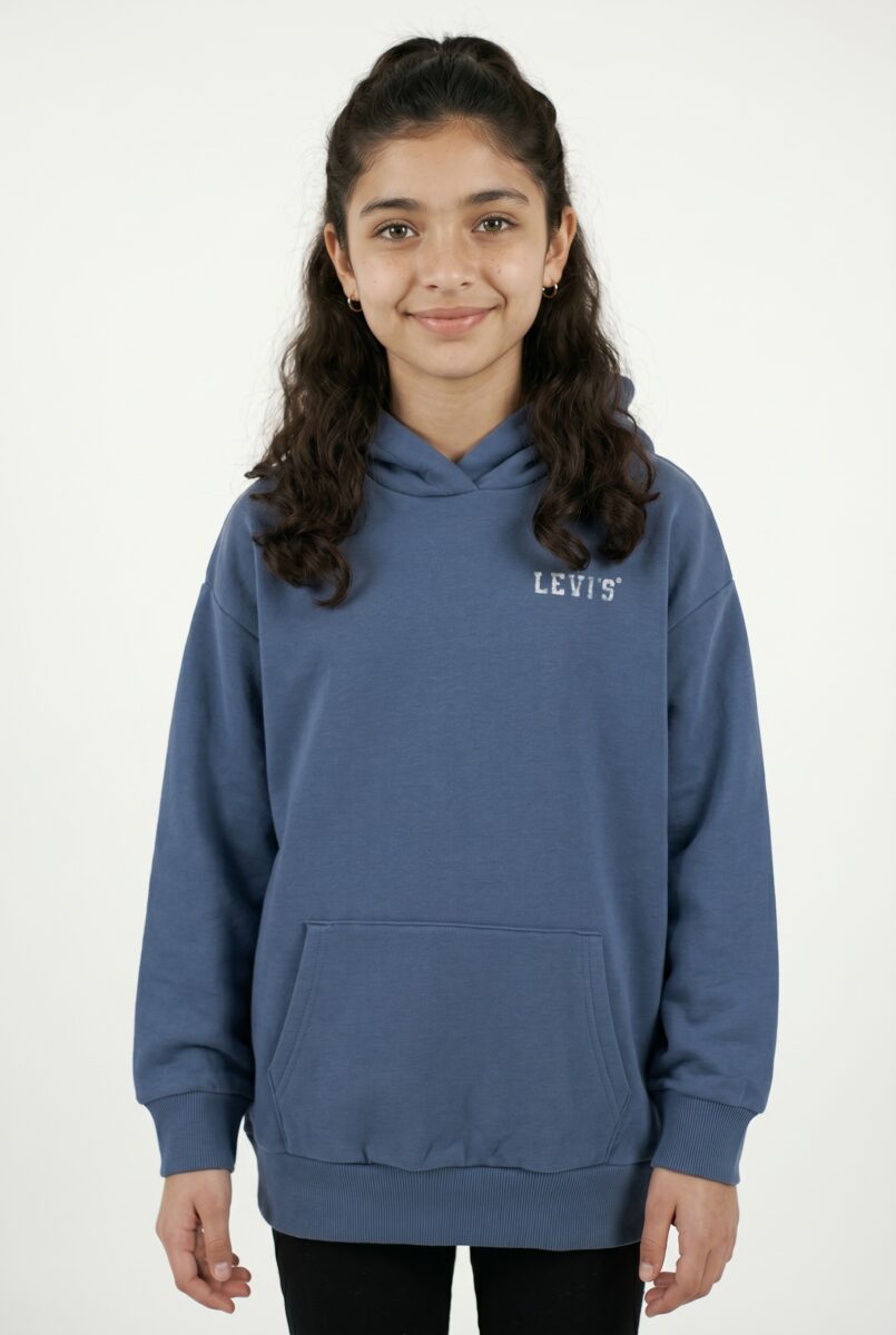 Levis Kids Hoodie "LVG LEVIS COLLEGIATE HOODIE", mit coolem Rückenprint for GIRLS