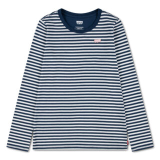 Levis Kids Langarmshirt "LVG STRIPE LS TEE" in Streifenoptik, Baumwollmix - for Girls