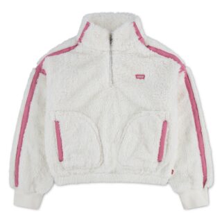Levis Kids Sweatshirt "LVG SHERPA HALF ZIP", aus Teddyplüsch - for Girls