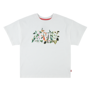 Levis Kids T-Shirt mit floralem Logo-Print