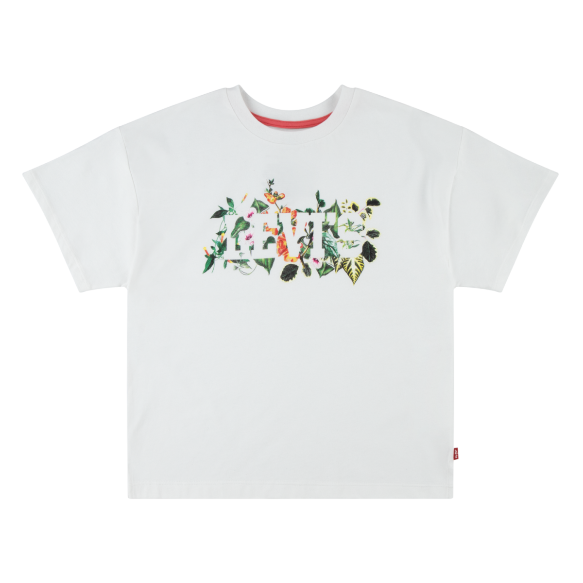Levis Kids T-Shirt mit floralem Logo-Print