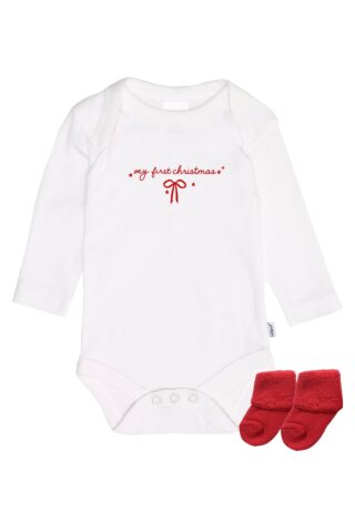 Liliput Body "my first christmas" 2 tlg. mit passenden Socken