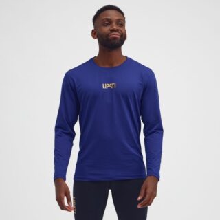 Lipati One LS Tee 2.Sortering Gr. M Blau Herren