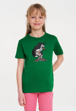 LOGOSHIRT T-Shirt "Der kleine Maulwurf" mit coolem Print