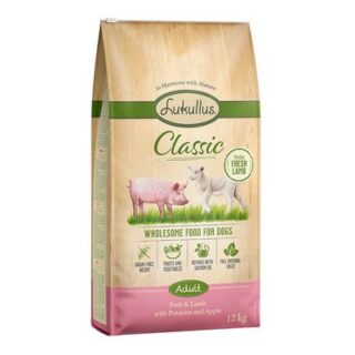 Lukullus Classic Schwein & Lamm - Sparpaket: 2 x 12 kg neue Rezeptur
