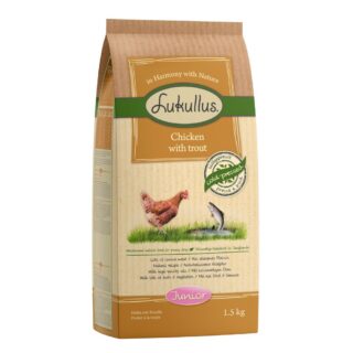 Lukullus Junior Huhn & Forelle - Sparpaket: 2 x 10 kg