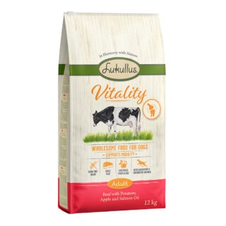 Lukullus Vitality Unterstützung der Beweglichkeit: Rind (getreidefrei) - Sparpaket: 5 x 1 kg