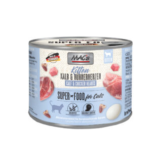 MAC's Cat Kitten 6 x 200 g - Kitten Pute, Rind & Ente