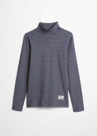 Marc OPolo Rollkragenshirt geringelt, Rollkragen