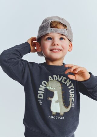 Marc OPolo Sweatshirt, Großer Dino-Print mit auffälligem Schriftzug