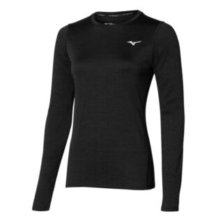 Mizuno Core Impulse LS Tee Damen - Atmungsaktives Laufshirt für Training und Freizeit, ideal für Sportler