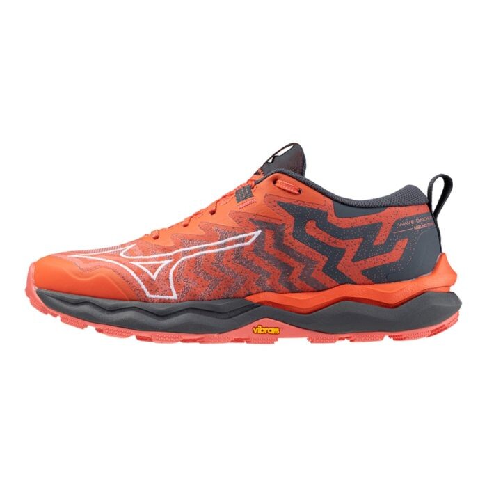 Mizuno Wave Daichi 8 Damen Trailschuhe Gr. 36½ Rot – Ideal für Off-Road und unebenes Gelände