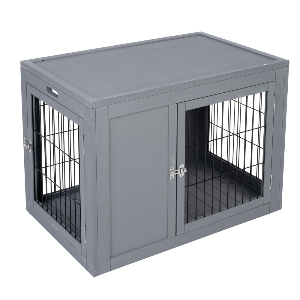 Modern Living Indoor Hundekäfig Berna - Größe L: ca. L 100 x B 64 x H 72,5 cm
