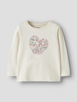 Name It Langarmshirt "NMFKIWI LS TOP" Baumwollmischung, regular fit