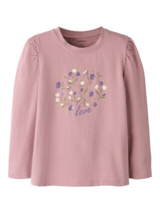 Name It Langarmshirt "NMFOCEATU LS TOP BOX" Baumwollmischung, regular fit