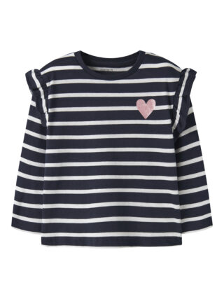 Name It Langarmshirt "NMFTOVELINA LS NREG TOP PB"