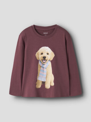 Name It Langarmshirt "NMFVOTEA LS NREG TOP" mit tollen Tiermotiven
