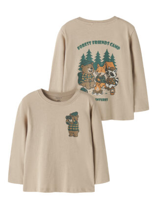 Name It Langarmshirt "NMMVELIX LS NREG TOP" Baumwolle, regular fit