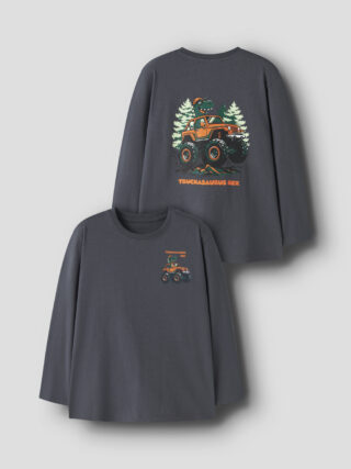 Name It Langarmshirt "NMMVELIX LS NREG TOP" Baumwolle, regular fit