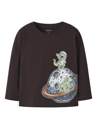 Name It Langarmshirt "NMMVICTOR LS NREG TOP" Baumwolle, regular fit