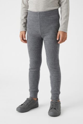 Name It Leggings "NMNWAX WOOL RIB LEGGING NOOS" aus reiner Merinowolle