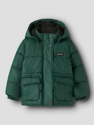 Name It Steppjacke "NMMMANU PUFFER JACKET" mit Kapuze Kunstfaser, regular fit