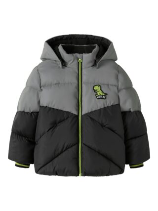 Name It Steppjacke "NMMMORTEN PUFFER JACKET DINO DETAIL1" mit Kapuze
