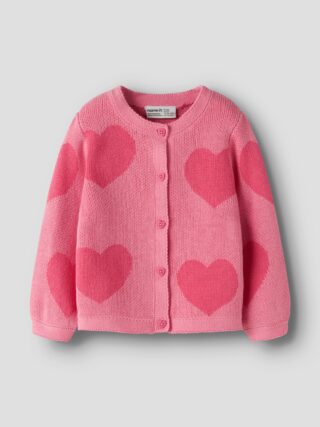 Name It Strickjacke "NMFLIANAX LS KNIT CARD" Baumwolle, regular fit