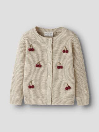 Name It Strickjacke "NMFOSIE LS KNIT CARD BOX" Baumwolle, regular fit