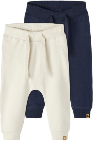 Name It Sweathose "NBNTAKKI mit verstellbarem Bund und bequemer Form" meliert, regular fit, Baumwollmix, Sweatware