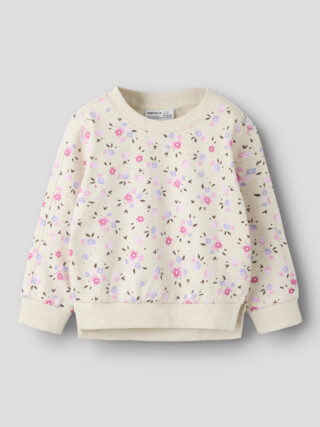 Name It Sweatshirt "NMFNISALA LS NREG SWEAT BRU PB", Baumwolle