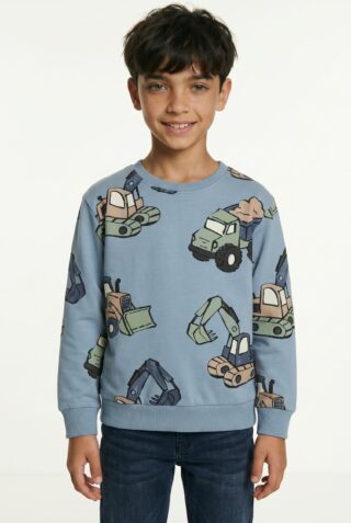 Name It Sweatshirt "NMMKARK LS NREG SWEAT UNB BOX", Baumwollmischung, regular fit