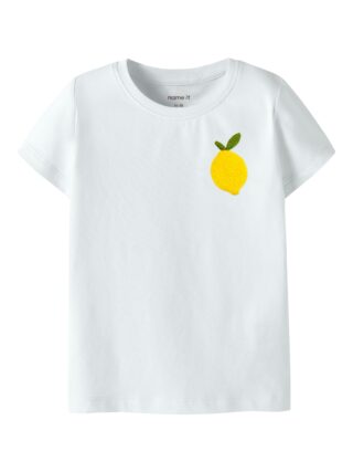 Name It T-Shirt "NMFJUANITTA SS TOP BOX" Baumwollmischung, normal geschnitten