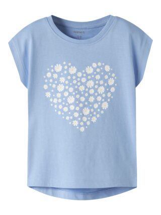 Name It T-Shirt "NMFVIGEA CAPSL TOP" Baumwolle, regular fit