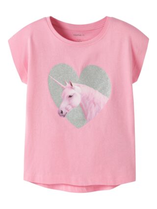 Name It T-Shirt "NMFVOTIA CAPSL TOP" Baumwolle, loose fit