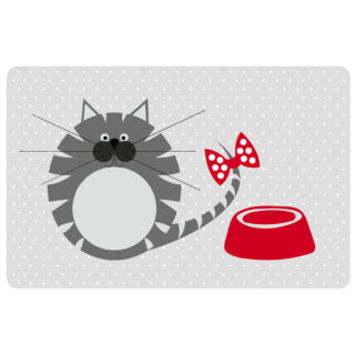 Napfunterlage Katze Mimi - L 43 x B 28,5 cm