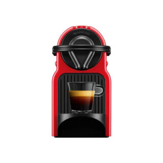Nespresso Inissia XN100510 Maschine mit Kapseln von Krups - Rot
