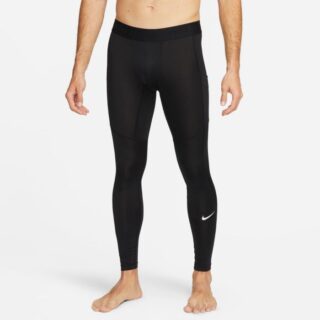 Nike Dri-FIT Pro Tights Herren L Schwarz - Hochleistungs-Laufhose für Komfort und Atmungsaktivität
