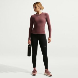 Nike One High-waisted Tights Gr. XL Schwarz Damen