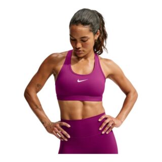 Nike Swoosh Medium Support Bra Gr. M Pink Damen